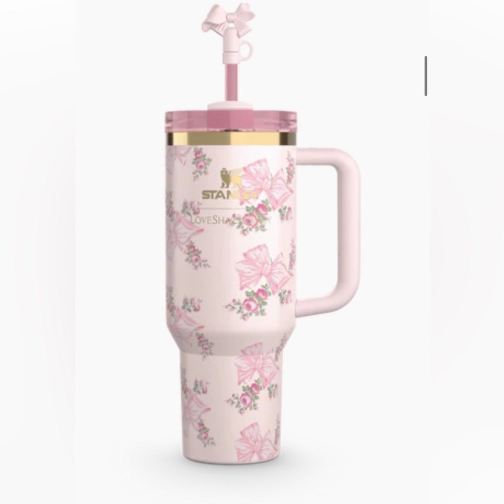 STANLEY x Love Shack Fancy Tumbler 40oz Rosa Beaux Pink Holiday